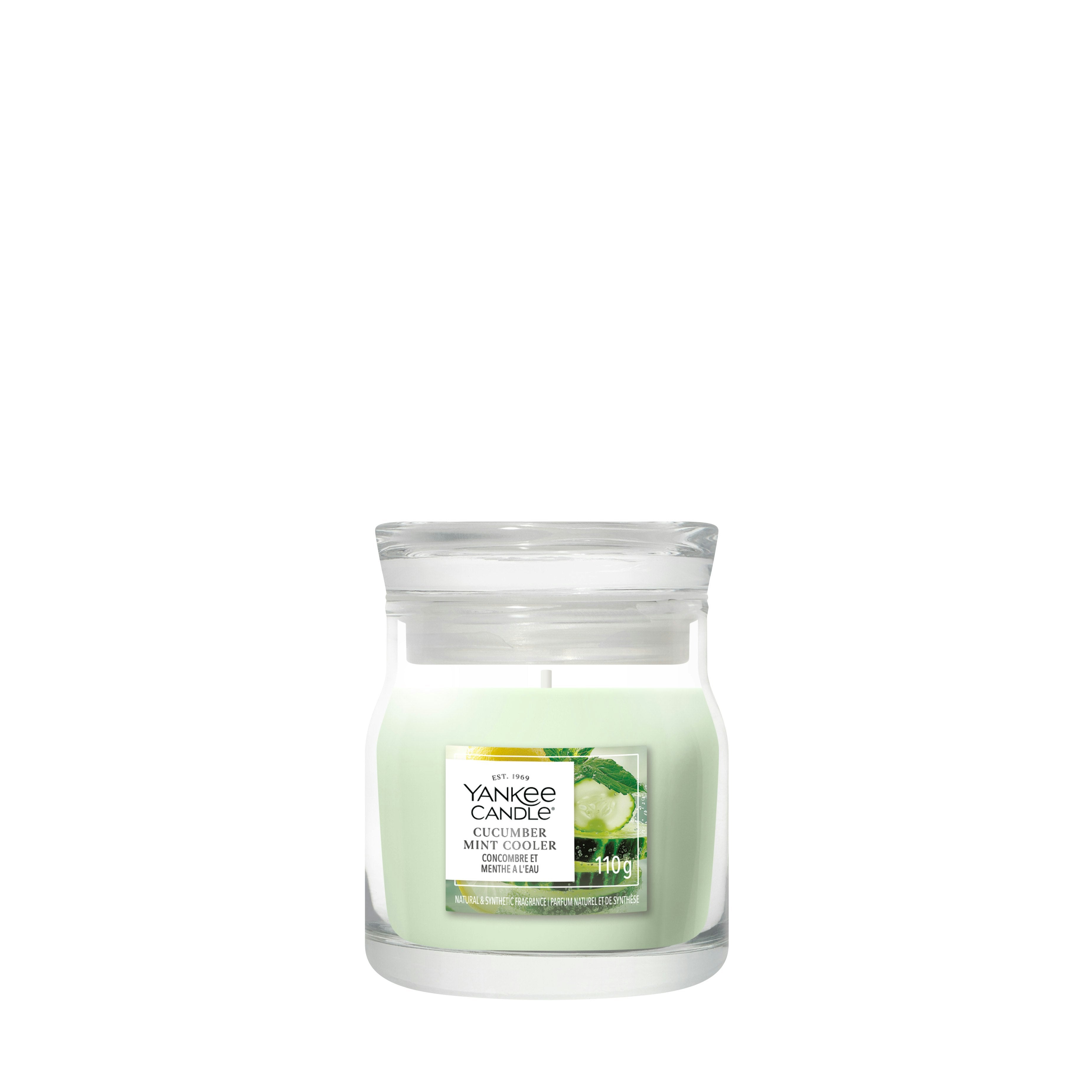 Candela Cucumber Mint Cooler 110g Verde Yankee Candle