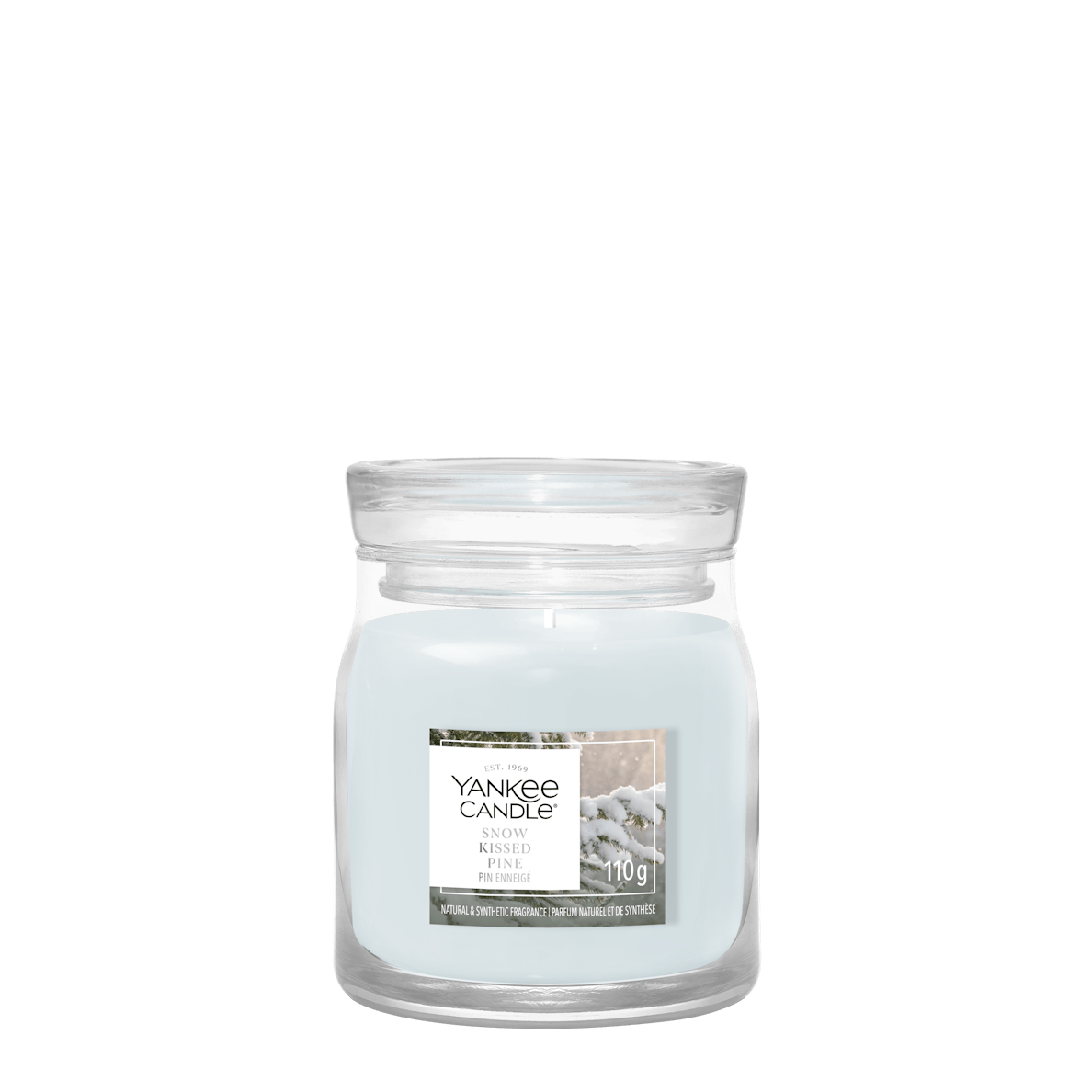 Candela Snow Kissed Pine 110g Bianca Yankee Candle