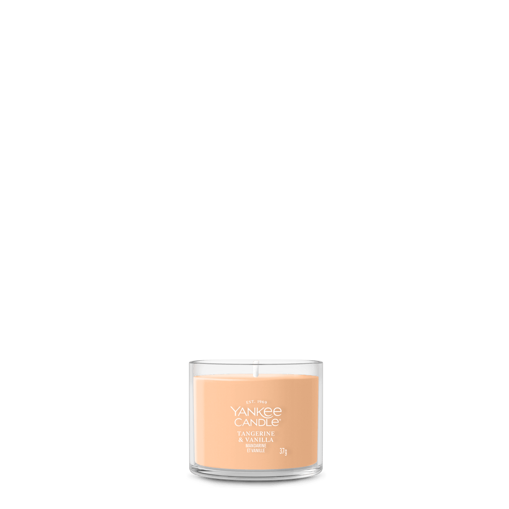 Candela Tangerine & Vanilla 37g Arancione Yankee Candle