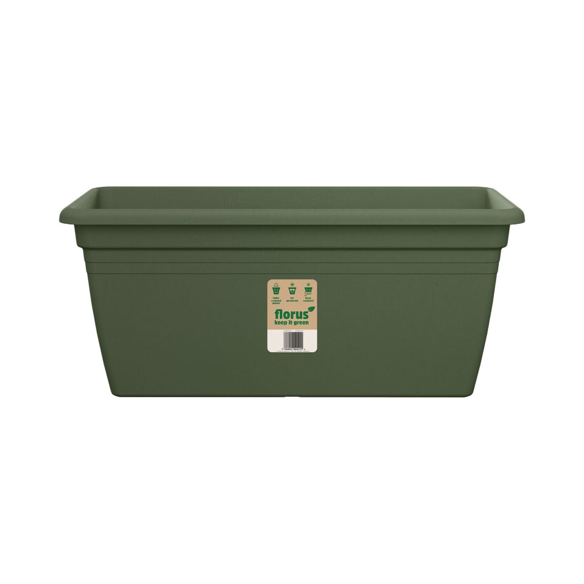 VASO FIORIERA MEDITERRAN TERRACE TROUGH 100CM VERDE
