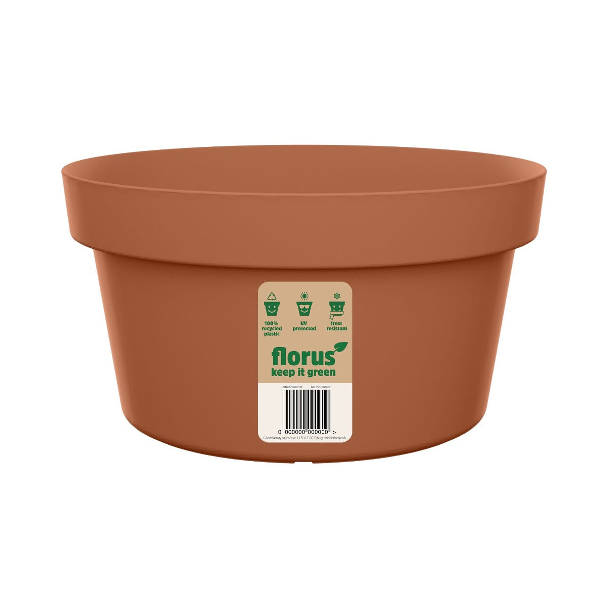 VASO PARIS BOWL 35CM TERRACOTTA