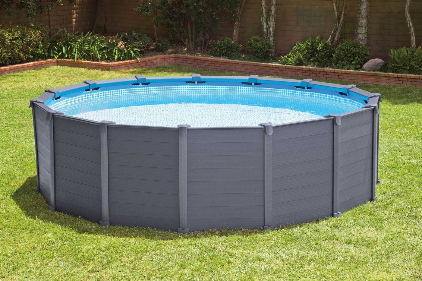 OFFERTA PISCINA GRAPHITE 478X124CM + ROBOT +SKIMMER
