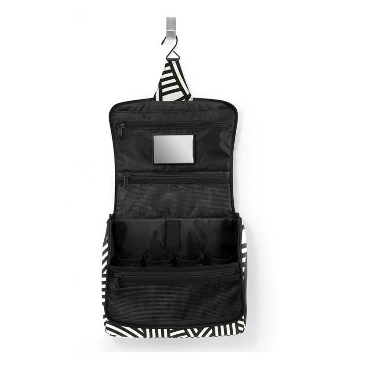 TOILETBAG XL TWIST ZEBRA 28X25X10 CM