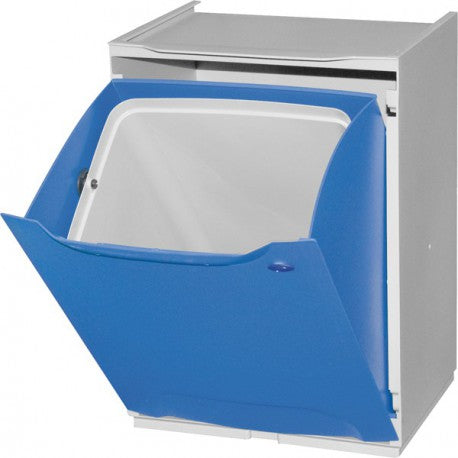 PATTUMIERA MODULARE BLU 48X30X34CM