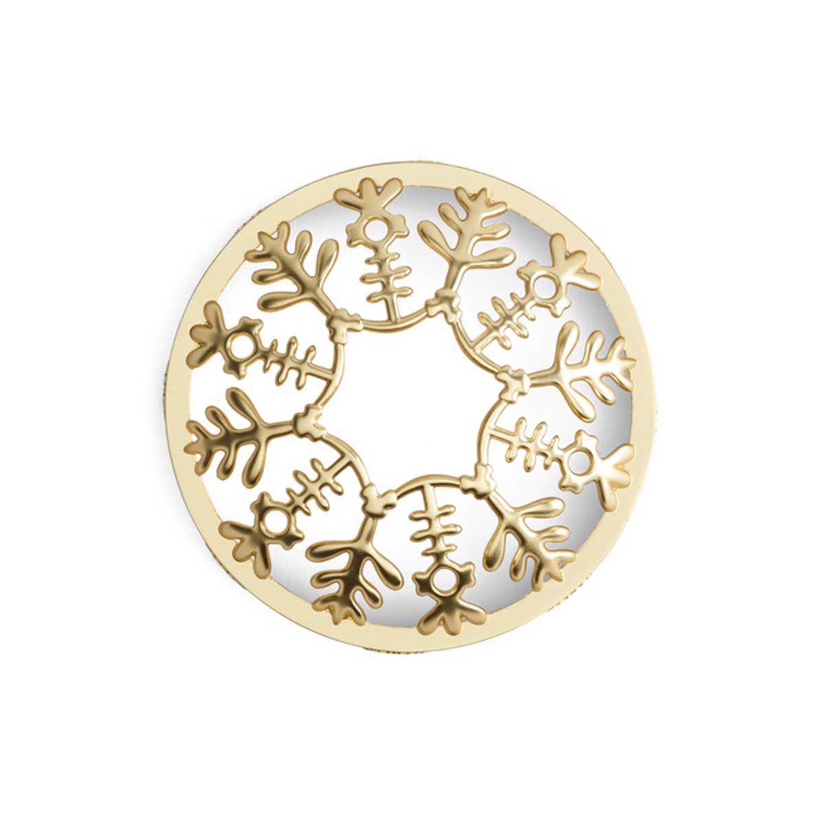 CAPPUCCIO PER GIARA GRANDE E MEDIA ILLUMALID SNOWFLAKE FROST