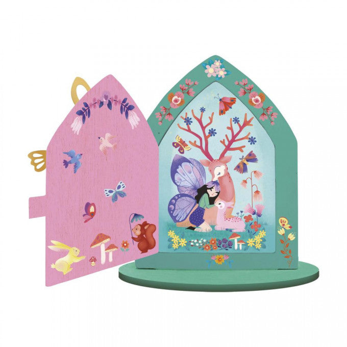Porta delle Fate da Decorare Multicolore