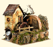 MULINO AD ACQUA CON POMPA 24X21X23CM
