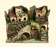 PAESAGGIO CON LUCI 28X15X20CM