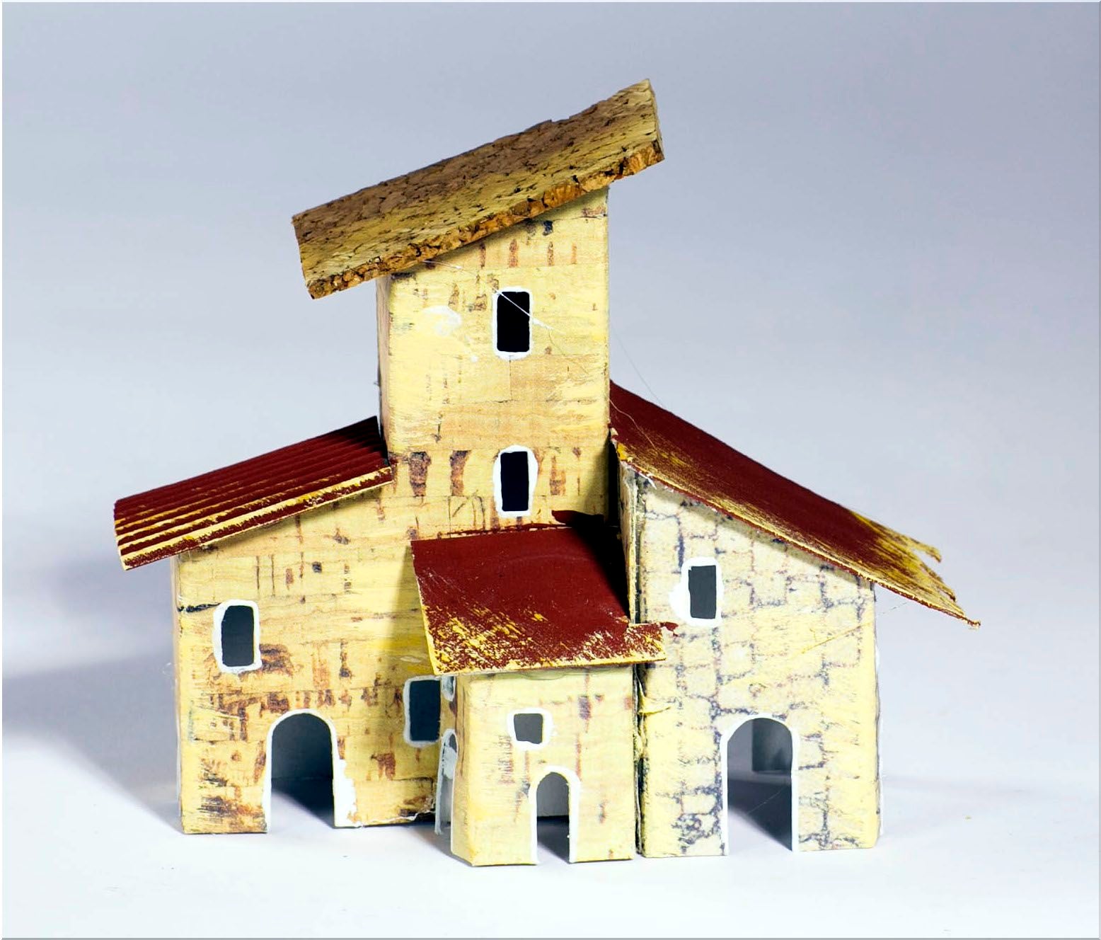 GRUPPO CASE 10X4,5X10CM PER PRESEPE