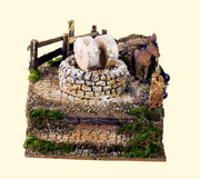 MACINA CON ASINO CON MOVIMENTI 20X14X10CM