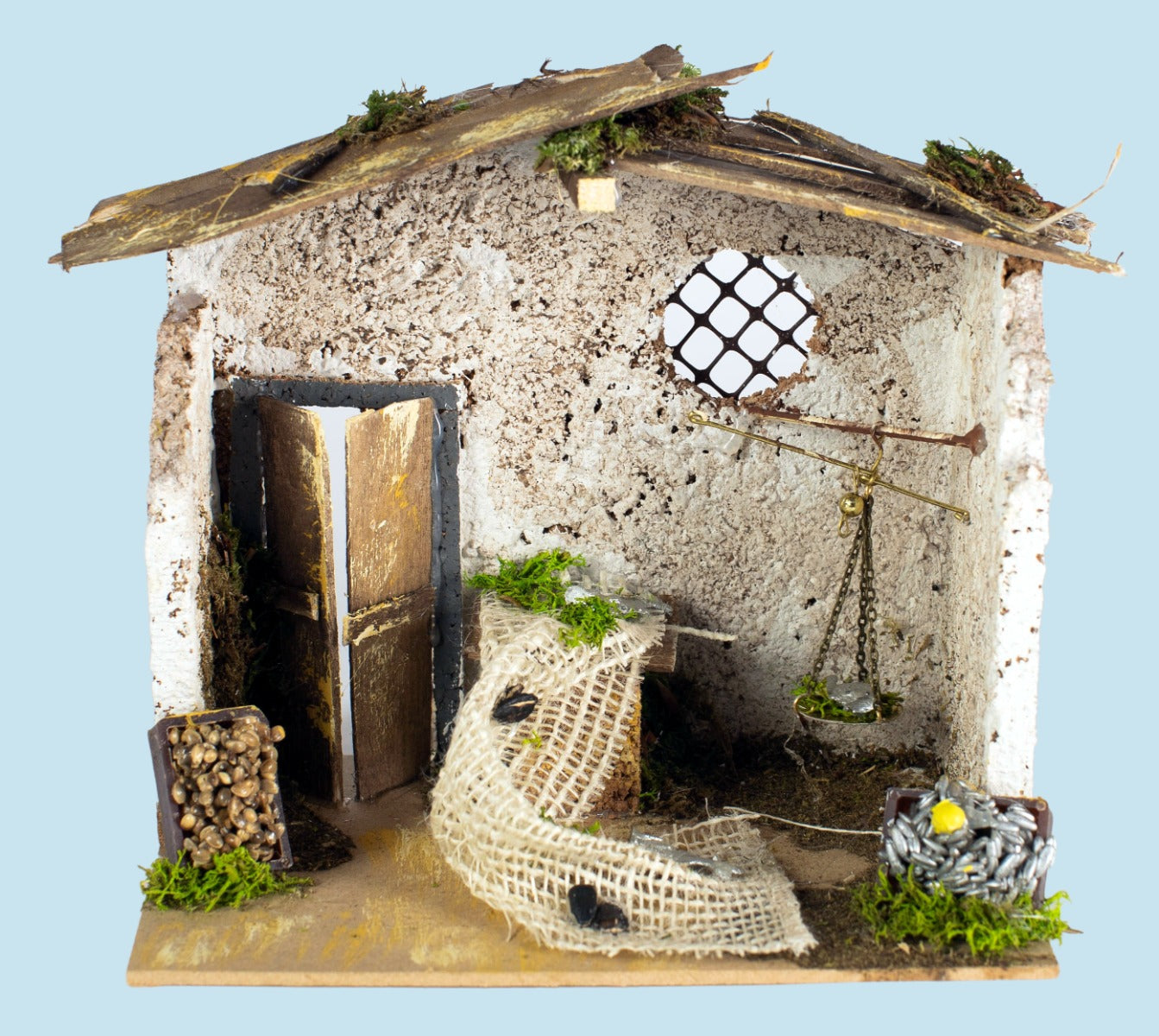 BOTTEGA PESCIVENDOLO 20X14X18CM