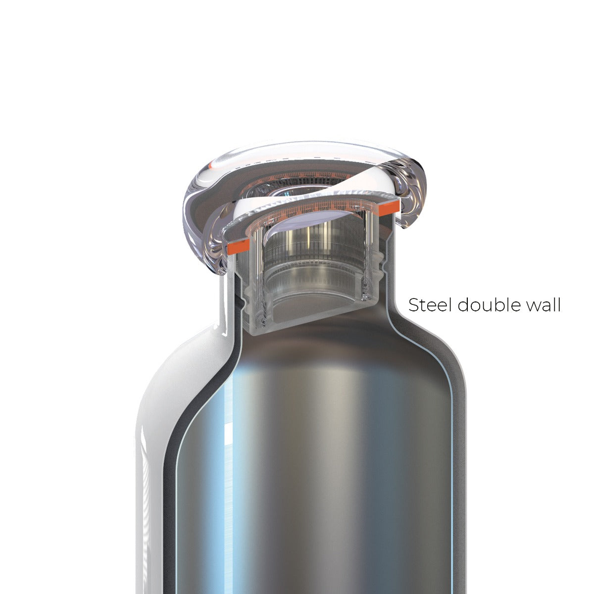 BOTTIGLIA TERMICA DA VIAGGIO 500 ML STREET ETNIK