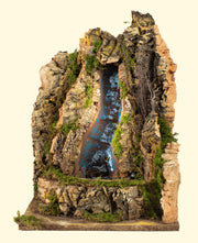 CASCATA CON POMPA 25X25X35 PER PRESEPE