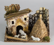 RECINTO CON PECORE 20X14X14CM