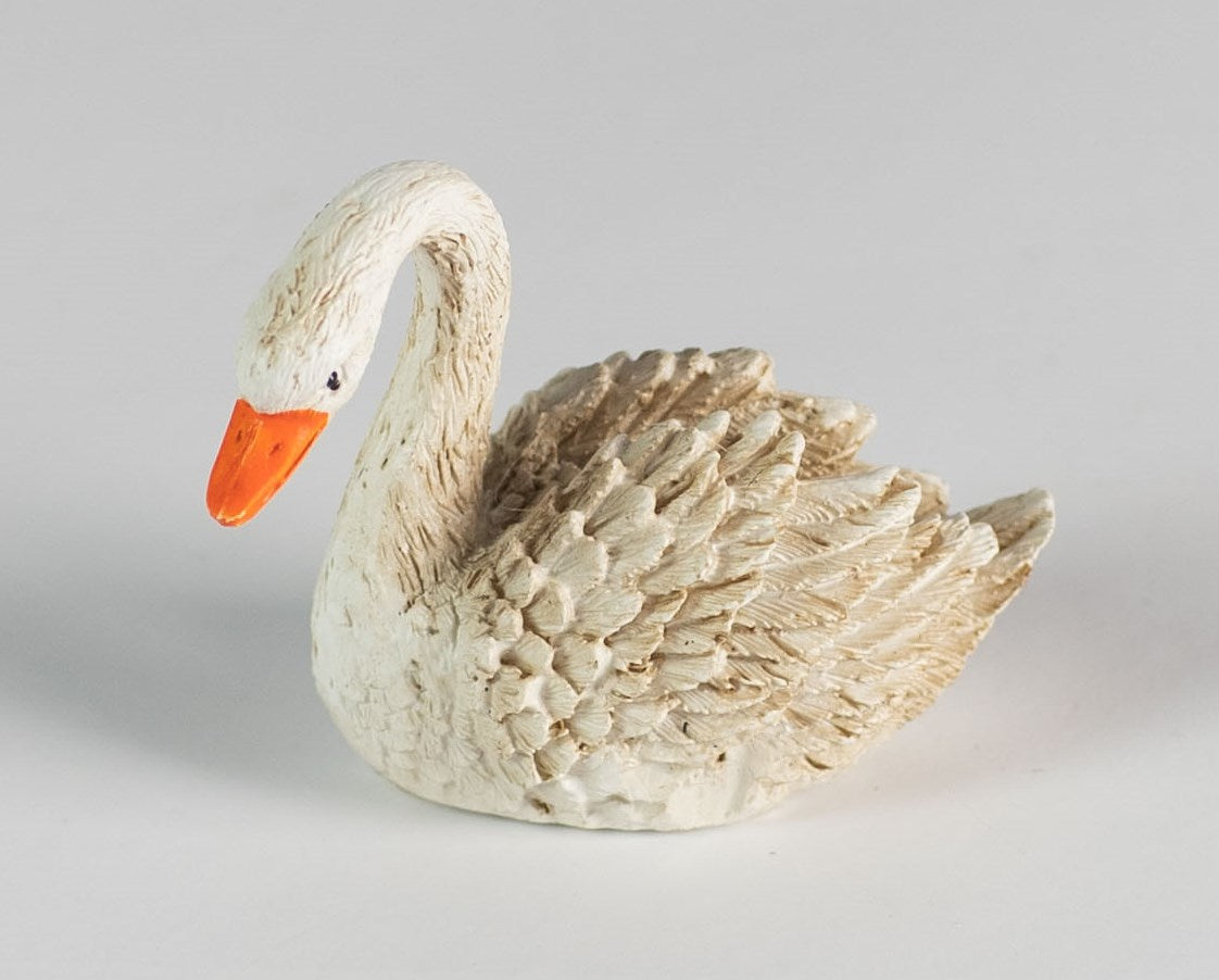 CIGNO  IN RESINA 6,5X3X5CM