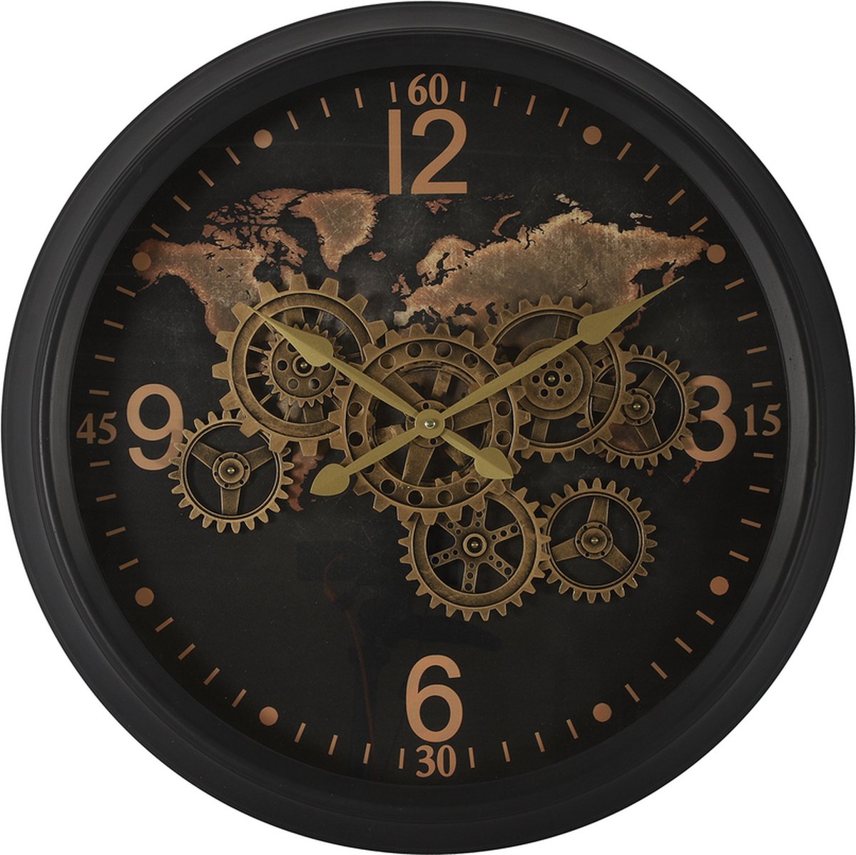 OROLOGIO DA PARETE COUNTRYFILED CARTA S BLACK 60CM