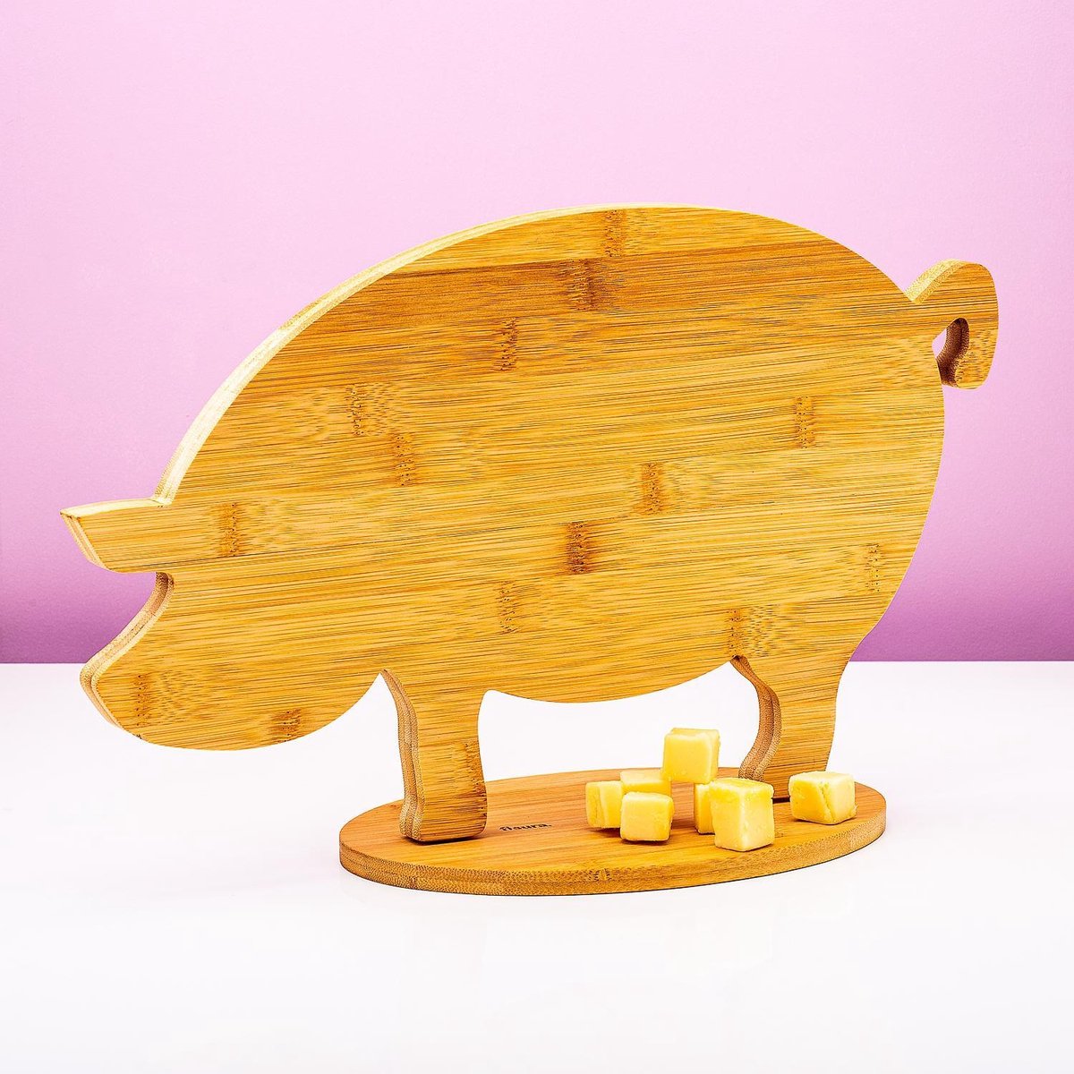 TAGLIERE IN BAMBU' A FORMA DI MAIALE - CUTTING TABLE PIG
