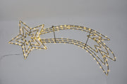 STELLA COMETA LUMINOSA LED BIANCO CALDO 117CM