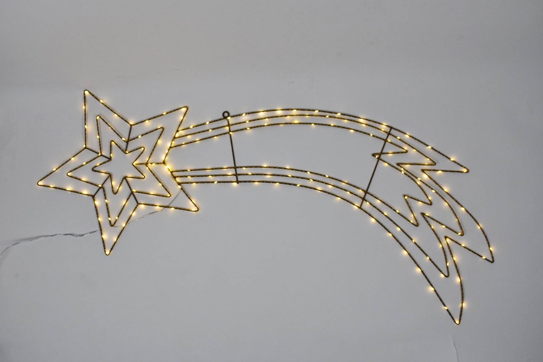 STELLA COMETA LUMINOSA LED BIANCO CALDO 117CM