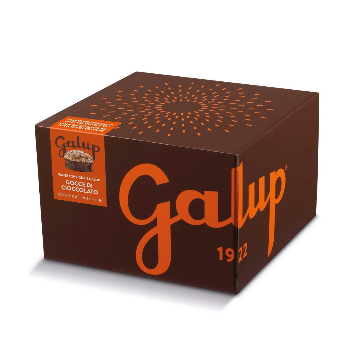 PANETTONE GRAN GALUP GOCCE DI CIOCCOLATO 750G