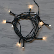 LUCI DI NATALE PER PRESEPE CATENA CON 10 LED BIANCO CALDO