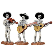 Skeleton Mariachi Band, Set Of 3 - LEMAX COD. 12884