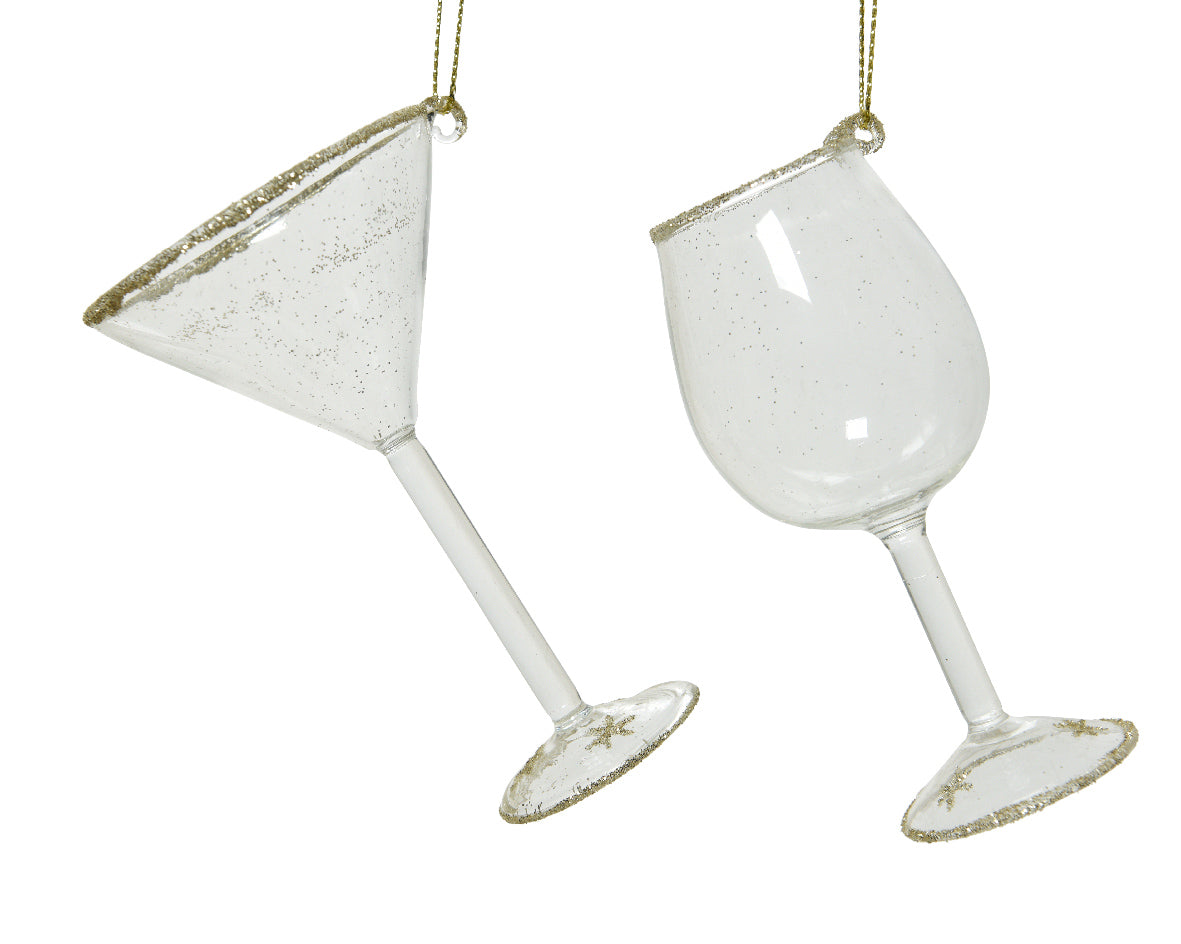 BICCHIERE COCKTAIL APPENDIBILE ORO 10CM ASSORTITO