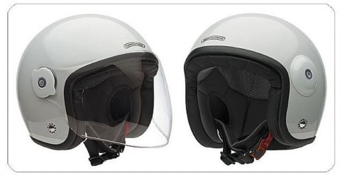 EL MET CASCO JET BIANCO GHIACCIO TAGLIA L