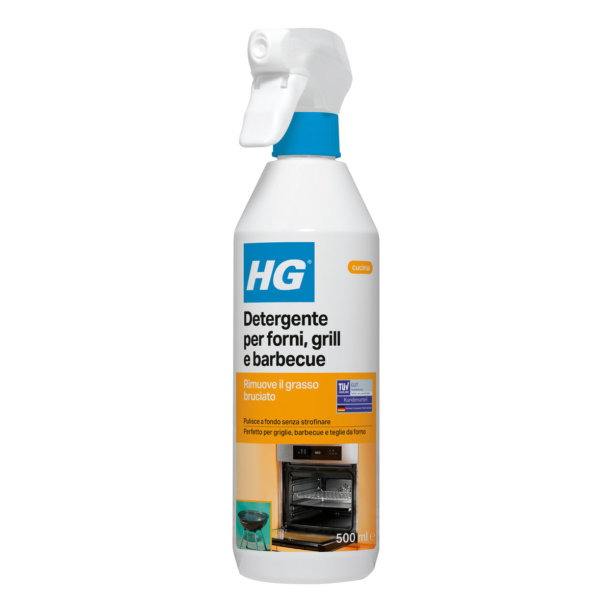 Nettoyant pour four, grill et barbecue HG 500 ml