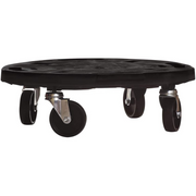 CARRELLO A PIANALE DOLLY 40x40x12.5 CM NERO