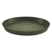 Sottovaso Rotondo D21 H2.5 cm Verde Kaki ECOPOTS