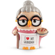 STATUINA GOOFI GUFI I LOVE GRANDMA 8X10 CM SALVADANAIO