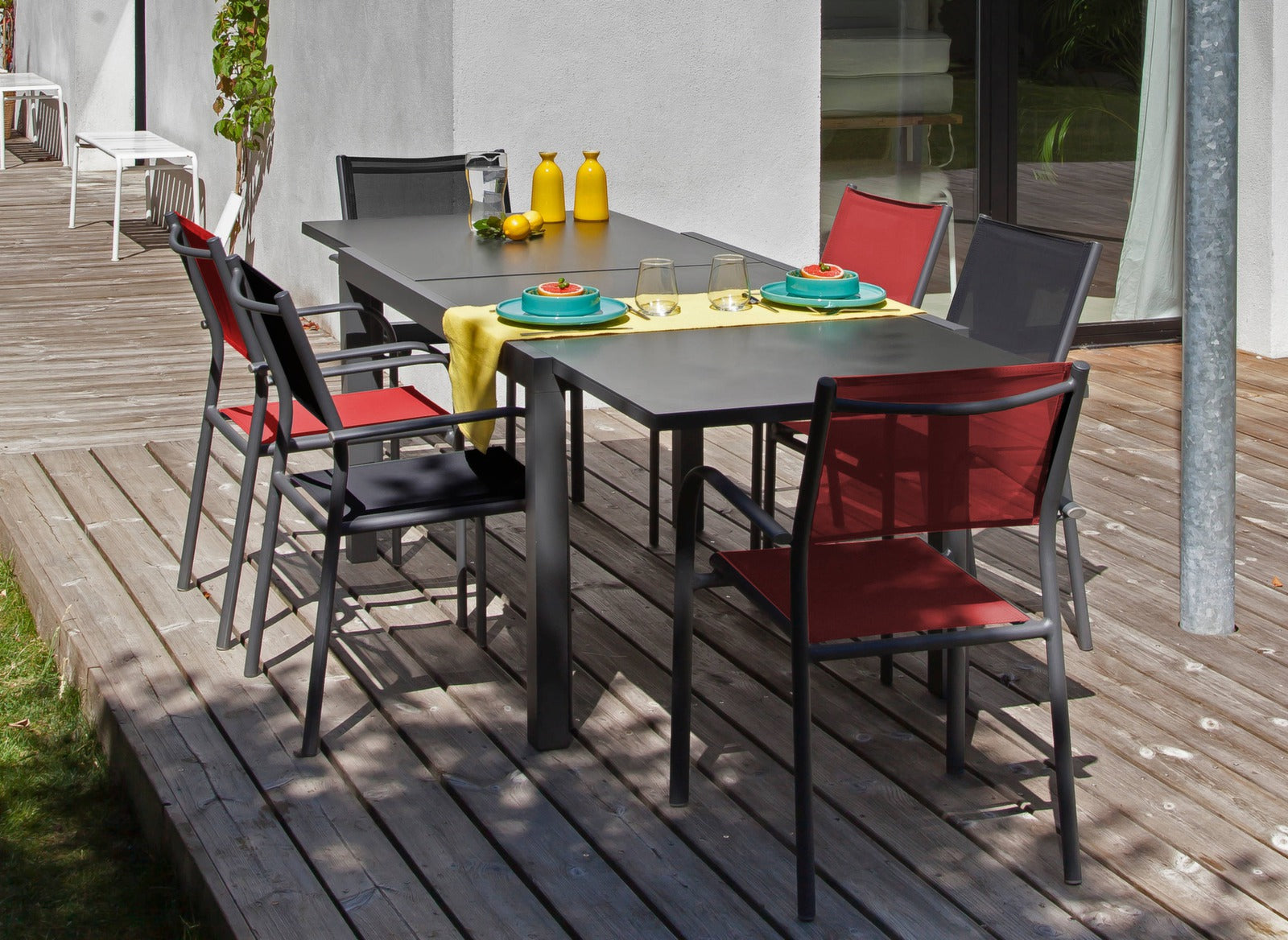 TAVOLO ELISE ALLUNGABILE 140/240X90 GRIGIO