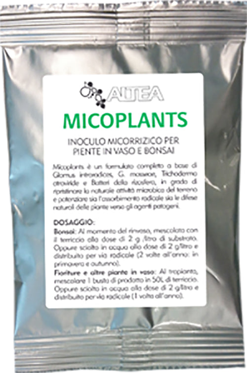 ALTEA MICOPLANTS 50GR INOCULO MICORRIZICO PER BONSAI E PIANTE IN CONTENITORE