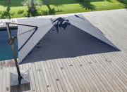 OMBRELLONE ELIOS 3X3 MT GRIGIO ORIENTABILE