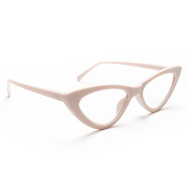 OCCHIALE DA LETTURA A GATTO 3.00 BIANCO - CAT EYE