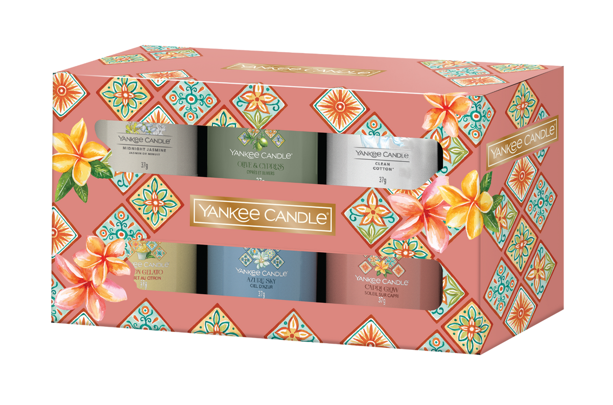 CONFEZIONE REGALO 6 CANDELE MINI - YANKEE CANDLE