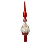 PUNTALE PER ALBERO A FORMA DI CUPCAKE, Ø29XH29 CM