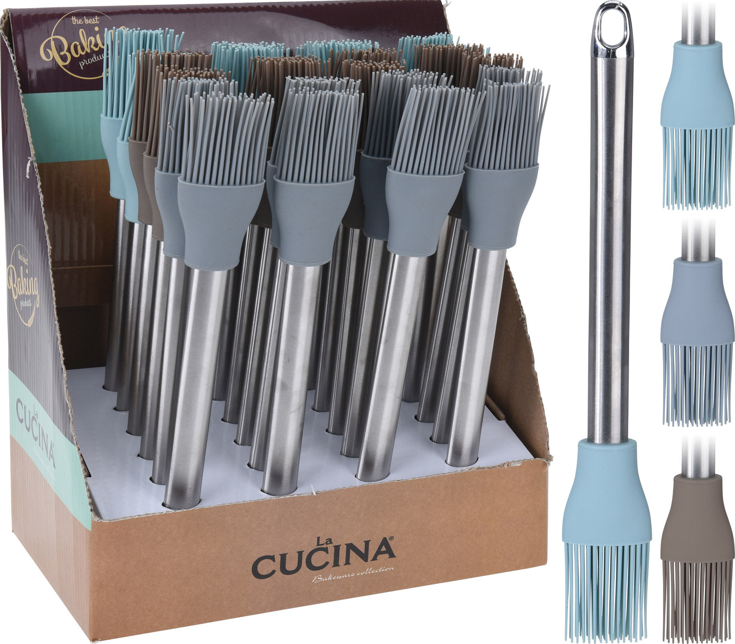 PENNELLO DA CUCINA 28CM COLORI ASSORTITI