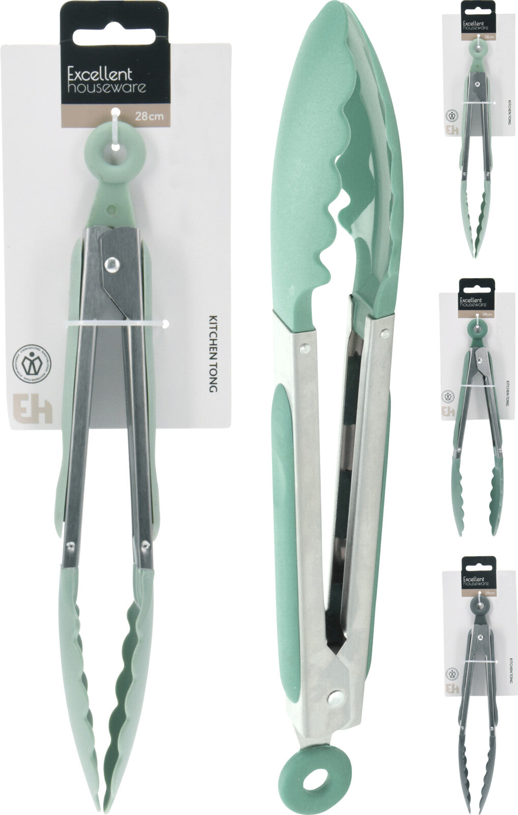 PINZE DA CUCINA 28CM COLORE ASSORTITO