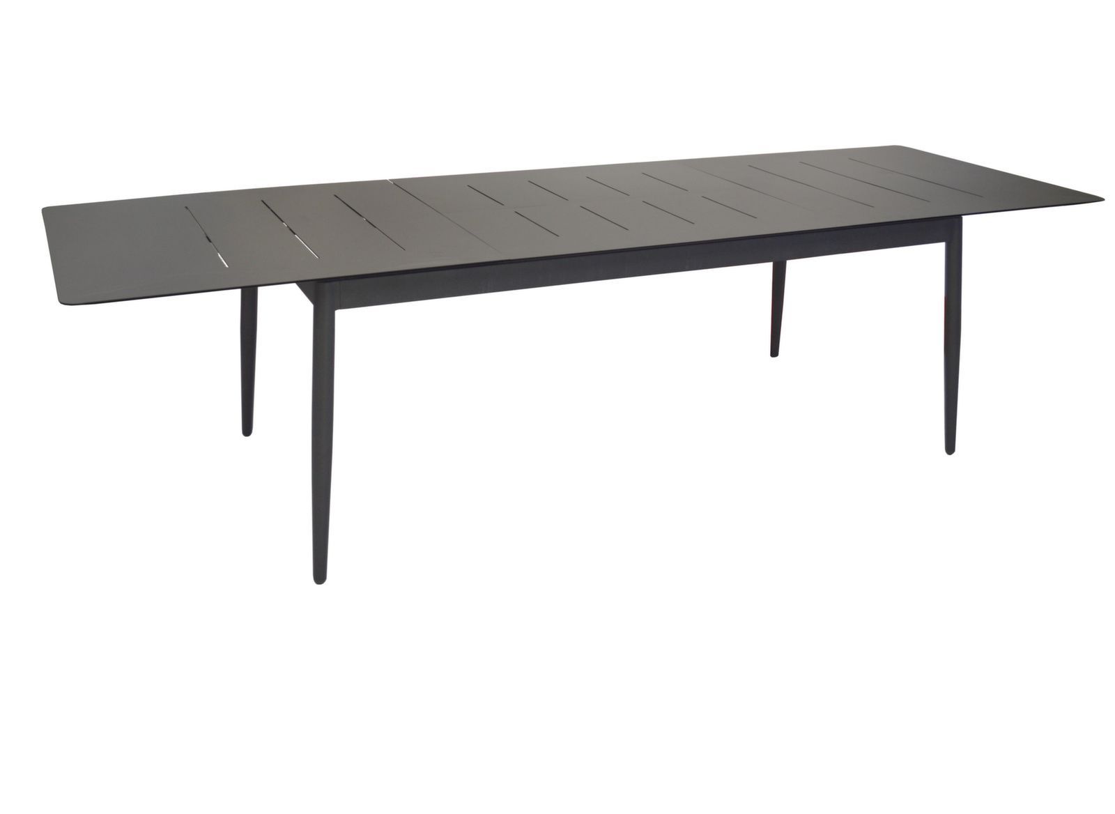 OFFERTA TAVOLO ALLUNGABILE 180/240X100 GRAFITE DUBLIN + 4 SEDIE ELEGANCE