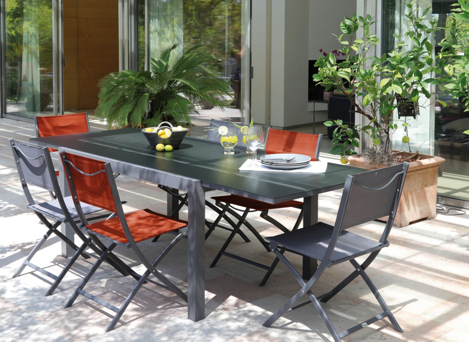 TAVOLO ELISE ALLUNGABILE 140/240X90 GRIGIO