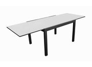 TAVOLO ELISE ALLUNGABILE 200/300X100 PERLA/GRIGIO