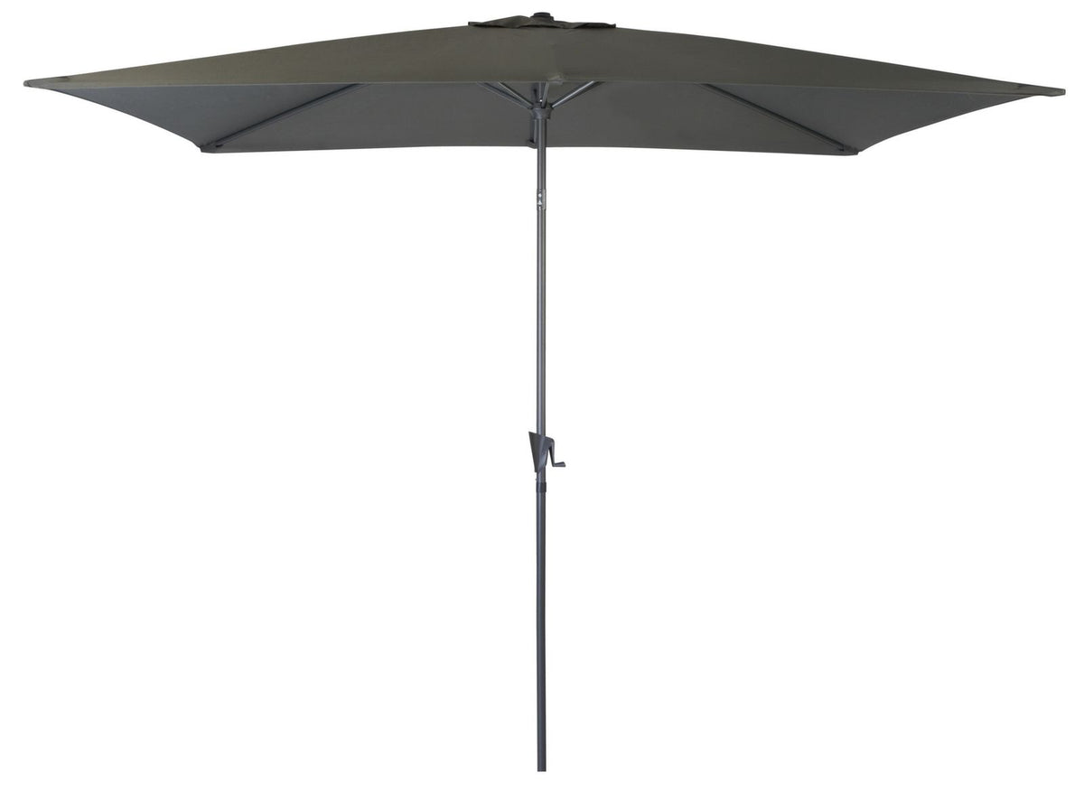 OMBRELLONE RETTANGOLARE 3X2 GRIGIO