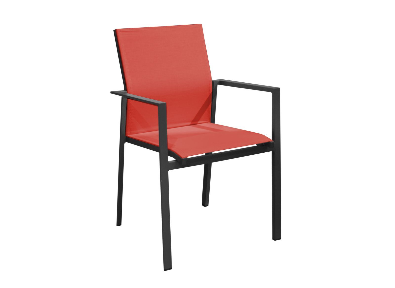 OFFERTA TAVOLO ALLUNGABILE DARWIN 174/224/274/X100CM GRAFITE +6 POLTRONE DELIA GRAFITE/ROSSO