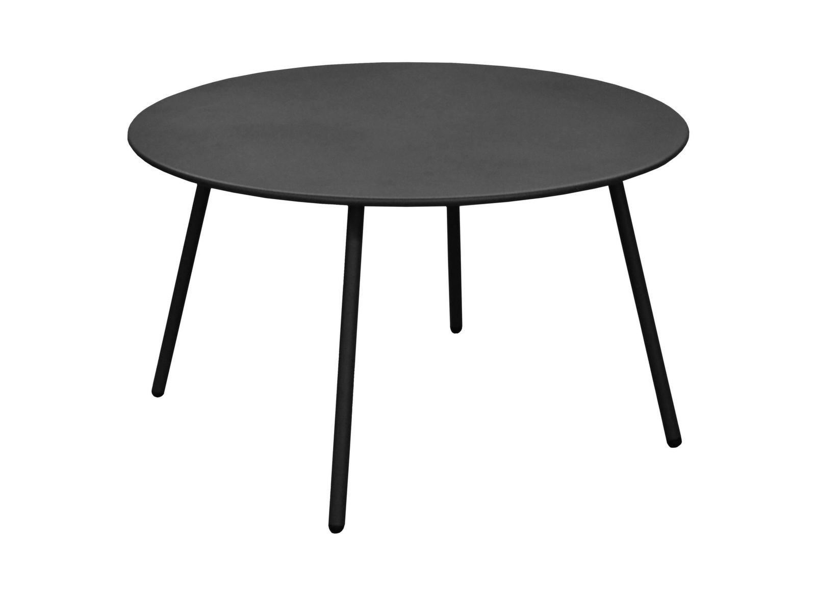 OFFERTA 2 TAVOLI BASSI RIO ANTRACITE Ø70CM + Ø50CM
