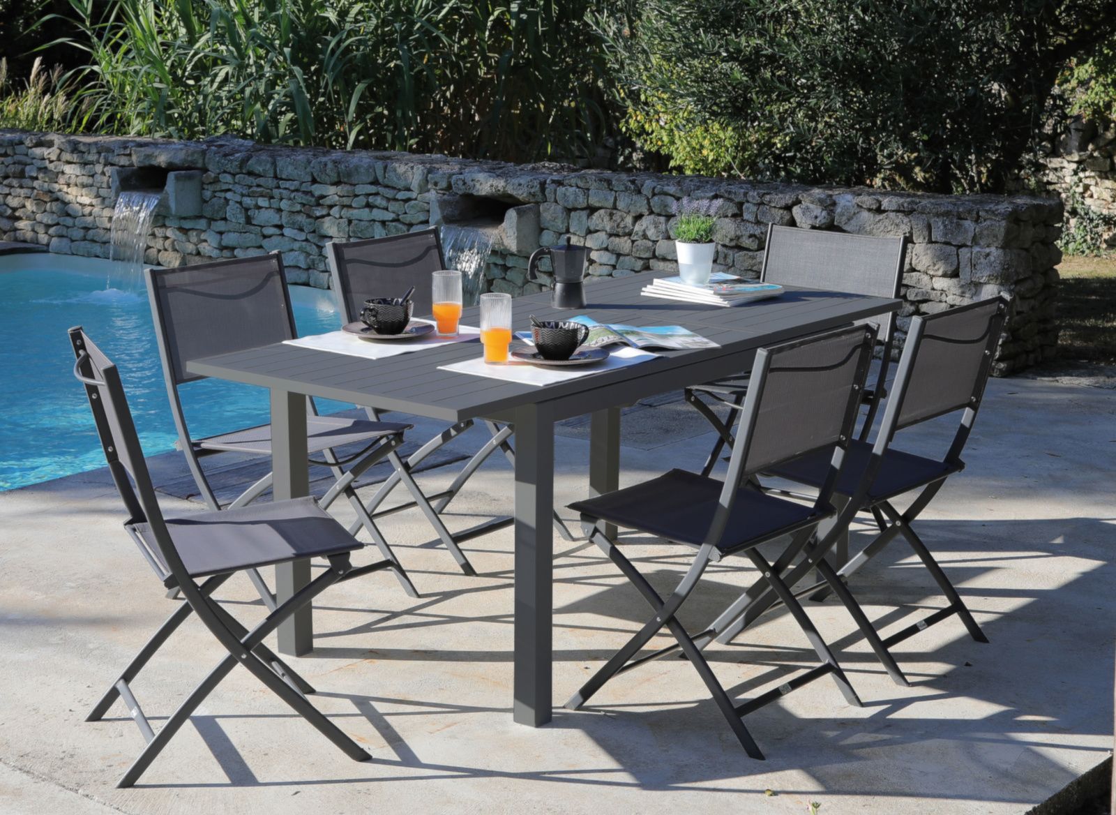TAVOLO TRIESTE ALLUNGABILE 110/170X70 GRIGIO