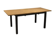 TAVOLO ALLUNGABILE GRAFITE/OAK 160/240X100CM COME