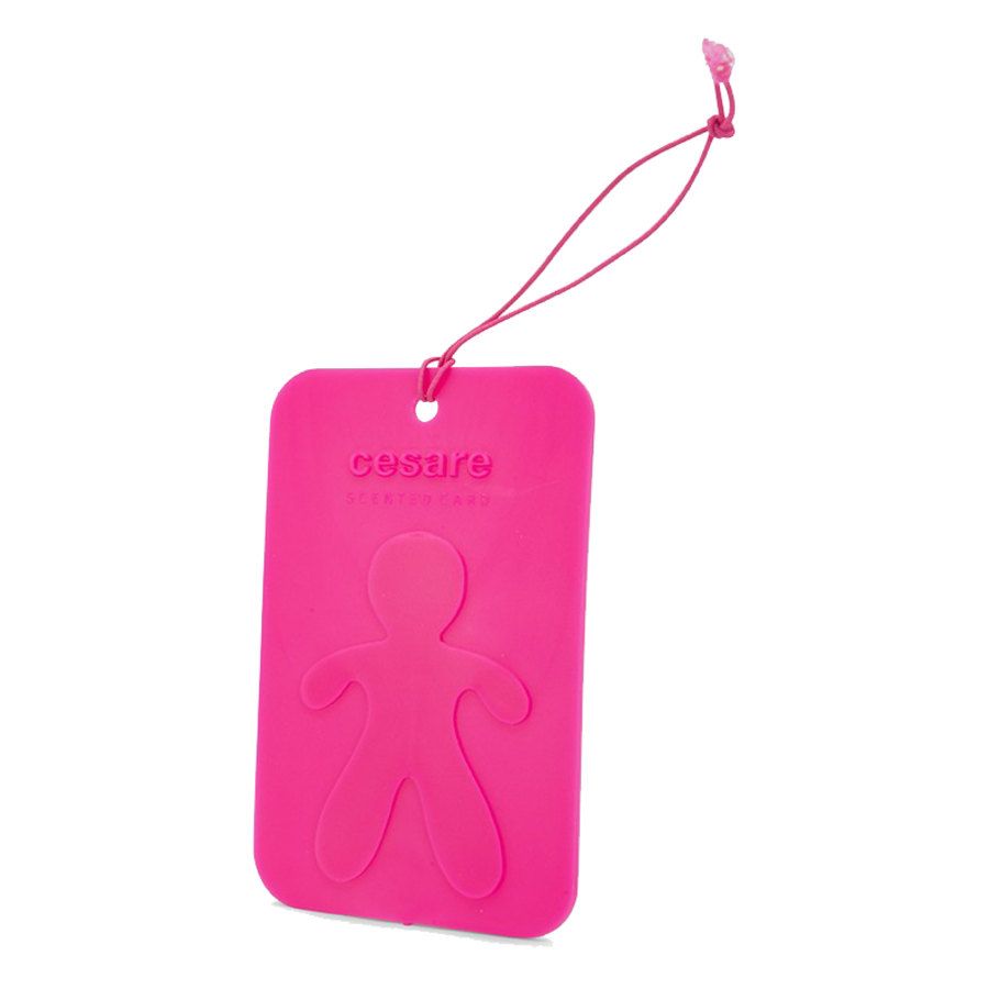 MR&MRS FRAGRANCES TESSERA PROFUMATA APPENDIBILE CESARE FUCSIA CITRUS E MUSK