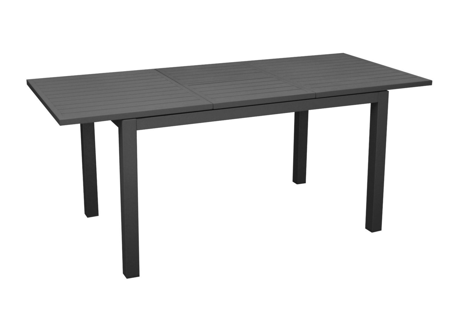OFFERTA TAVOLO ALLUNGABILE GRAFITE 110/170X70CM GENES + 4 SEDIA THEMA